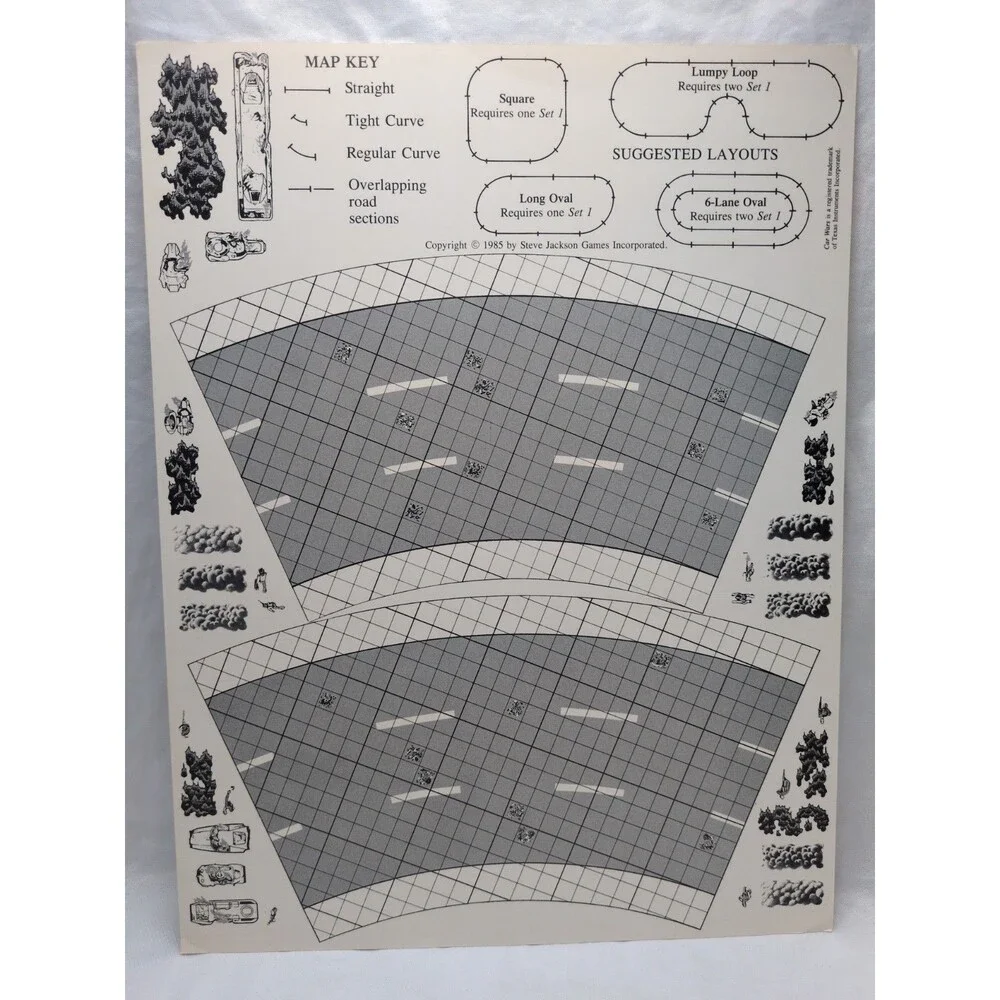 Steve Jackson Games this sheet